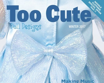 18" Doll Clothes Sewing Pattern Magazine Winter 2017 #1512 (Digital)