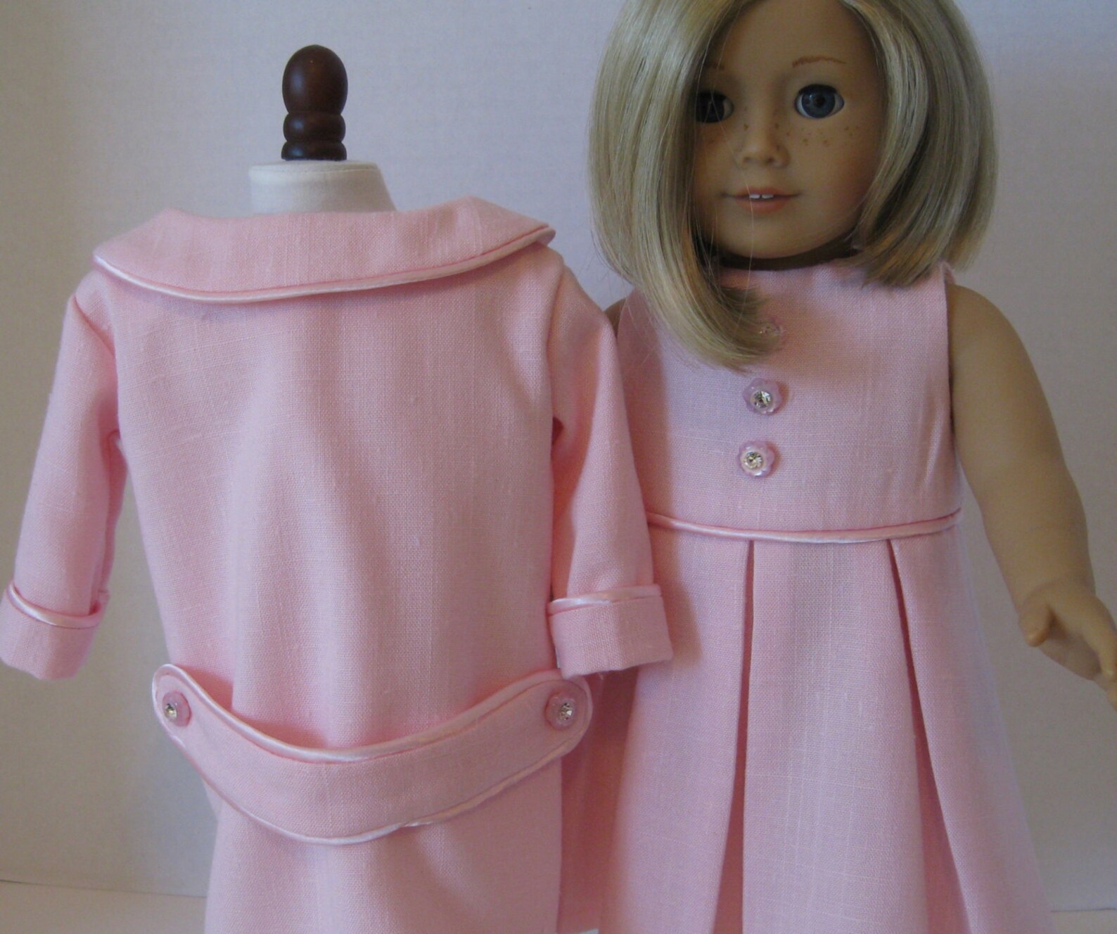 Precious Pink Easter Coat & Dress with White Hat and Purse Etsy