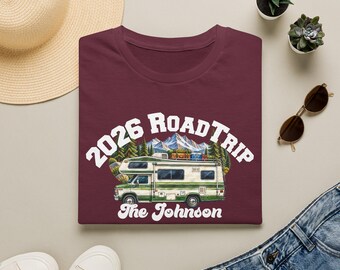 Road Trip Tshirt, Family Vacation shirt,Custom Car shirt, Girls Trip , Rv travel shirt,Family Group