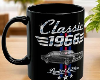 Custom Car Mug , Classic Car cup, Dad Car Lover gift