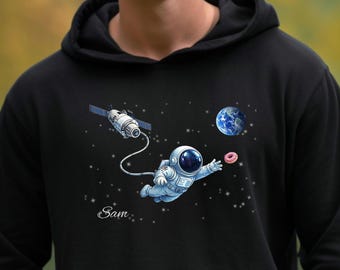 Astronaut Hoodie, Artemis Mission Sweatshirt, | Fan of Space and Nasa