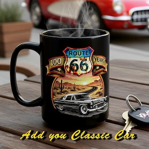 Classic Car Mug - Etsy