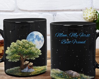 Best Mom Ever Mug, Personalized Mothers Day Coffee Cup,