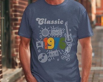 Men 50th Birthday Shirt, Custom 50th Birthday, Birth year Shirt Personalized, turning 50 gifts, 1970 Party