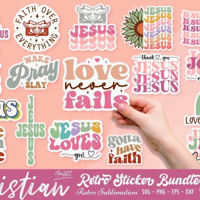 Bible Verse Stickers - Etsy