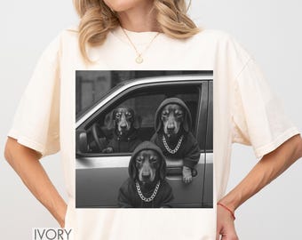 Weenies and Martinis Dachshund Weenie Tini Tee Wiener Shirt Dog Social Club Tshirt Doxie Dog Mom Gift For Dog Owner Cute Gift For Dog Mom