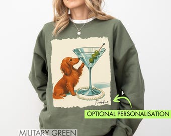 Weenies and Martinis Dachshund Weenie Tini Tee Wiener Shirt Dog Social Club Tshirt Doxie Dog Mom Gift For Dog Owner Cute Gift For Dog Mom
