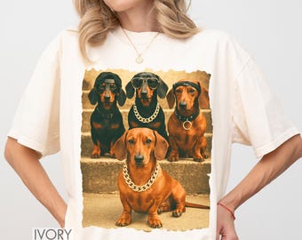 Weenies and Martinis Dachshund Weenie Tini Tee Wiener Shirt Dog Social Club Tshirt Doxie Dog Mom Gift For Dog Owner Cute Gift For Dog Mom