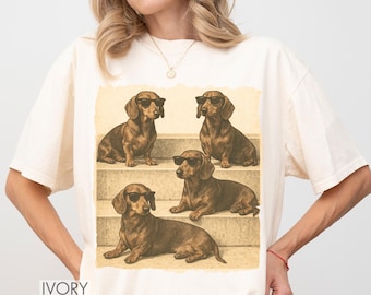 Weenies and Martinis Dachshund Weenie Tini Tee Wiener Shirt Dog Social Club Tshirt Doxie Dog Mom Gift For Dog Owner Cute Gift For Dog Mom