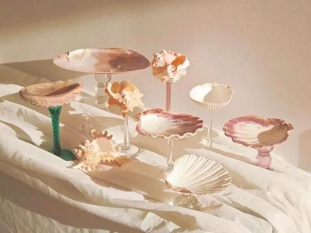 Handmade Conch Shell Wine Glasses, Beach Wedding Decor - Etsy