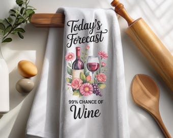 Wine Sublimation PNG Bundle | Funny Kitchen Towel Clipart | Digital Wine Art for Towels, Mugs, Aprons | Chef Gift Download | Lover Gift