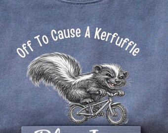 Chaos Mode Activated Shirt, Funny Skunk T-Shirt Comfort Colors, Cute Animal Meme Shirt, Funny Gift Idea, Quirky Chaos Shirt