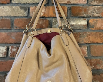 Bolso de hombro Coach Hallie