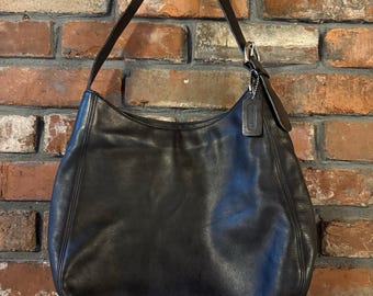 COACH Vintage XL Duffle Feed Sac Large Bucket Bag in Rare Leaf