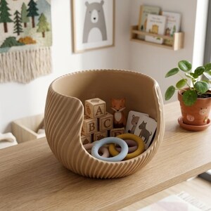 Opbergdoos stapelbare opbergdoos, modern interieur, kinderkamer opberger, minimalistische speelgoedopberger, cadeau-idee valentijn