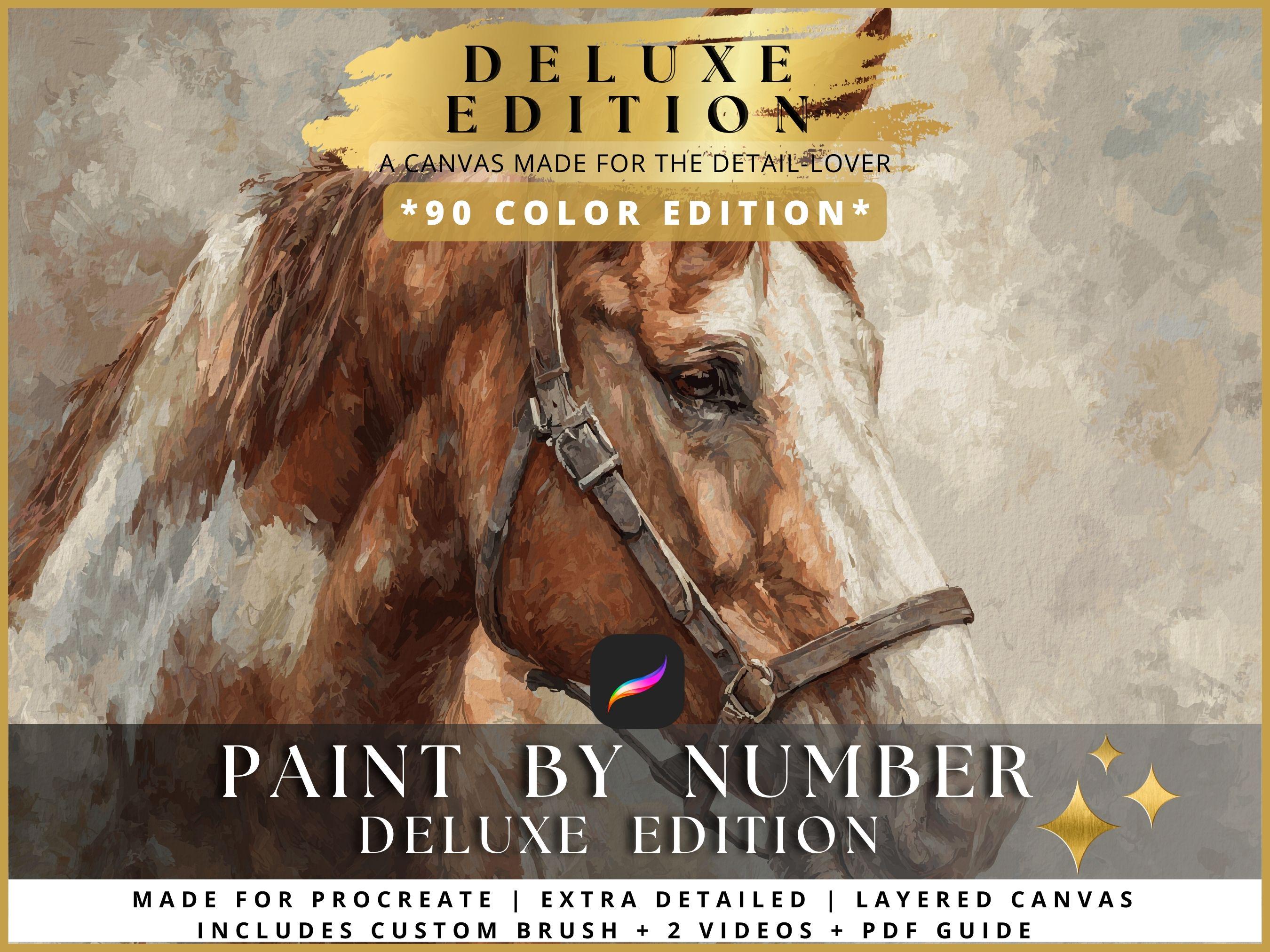 Cheval – Peinture par numéros – Cheerful painting® (FR Cheval – Peinture par numéros – Cheerful painting® (FR