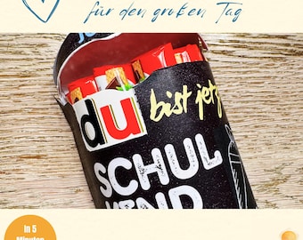 Duplo Banderole zur Einschulung | Schulanfang | Schulkind | zum Ausdrucken | Schokoriegel | Geschenk für die Schultüte | Geschenk Zuckertüte