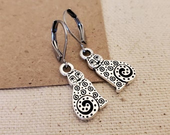 ピアス TATIANA Silver 925 Lovely Cat Jelly Earrings EC3097 TATIANA] 925Silver☆Lovely Cat Jelly Earrings (TATIANA