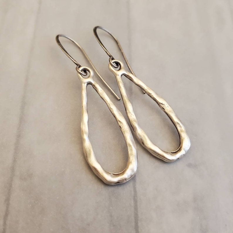 Boucles D'oreilles Clips Tribu Rigaux En étain Argenté Vieilli - Neuf Avec étiquettes