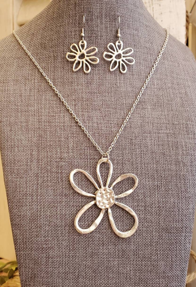 Orecchini Pendenti Boho Con Fiori Di Margherita E Girasole - Gioielli Floreali Smaltati Per Donne E Ragazze
