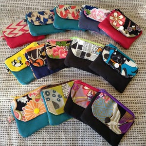 Monedero y llavero 2 en 1 / Monedero japonés / Llavero / Monedero compacto / Mini regalo lindo para niña / Precio bajo