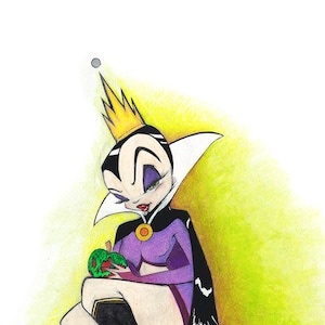 Disneys Villain: The Evil Queen Print