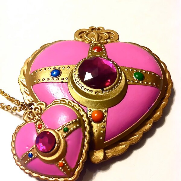 Sailor Moon PGSM Transformation Brooch "Moon Prism Power - Make Up"