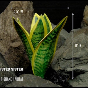 Snake Enclosure Fake Plants - Etsy