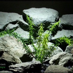 Artificial Reptile Terrarium Plant: Rosemary Bush from ron beck designs. PRP226