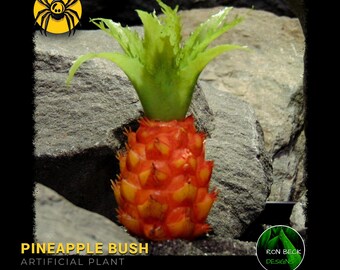 Artificial Orange Pineapple Plant: Jumping Spider Enclosure Decor - Etsy  Israel