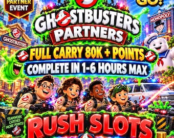 Ghostbusters Partners_Monopoly go partner event_Full Carry ( Rush Slots )