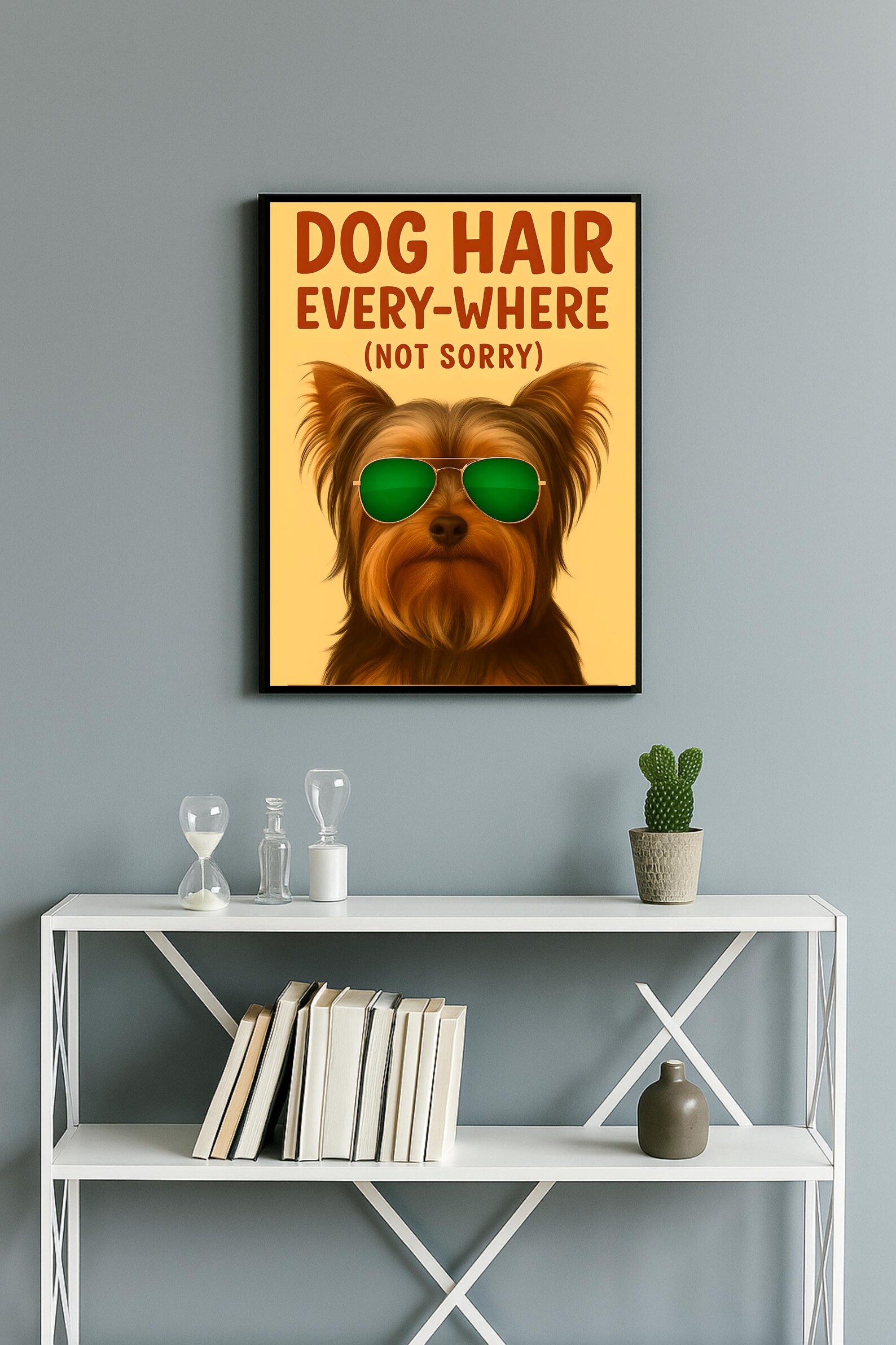 dog-poster-clipart-printable-funny-yorkie-dog-hair-everywhere-not