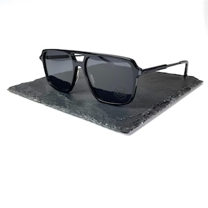 ETE Polarisierte Sonnenbrillen - Acetatrahmen, Premium Passform & Stil, UV-Schutz, Luxus Unisex Brille
