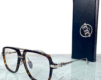 Eyeglass Frames Titanium Acetate Gothic Japanese Style Unisex Optical Fashion Glasses