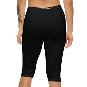 Women Capri Leggings for  Yoga , Athleisure, Workout Tights, Sport