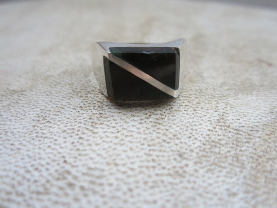 Vintage Rectangular Ring - image 3