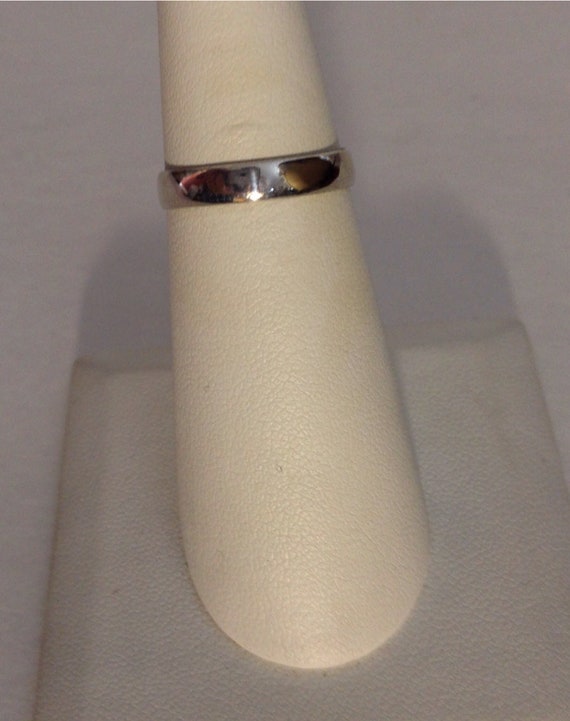 Thin Taxco Sterling Silver Band