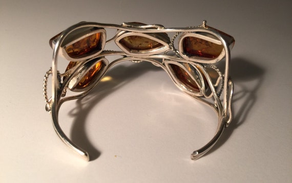 Statement Baltic Amber Bracelet - image 3