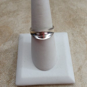Schlichter Vintage-Ring aus Sterlingsilber