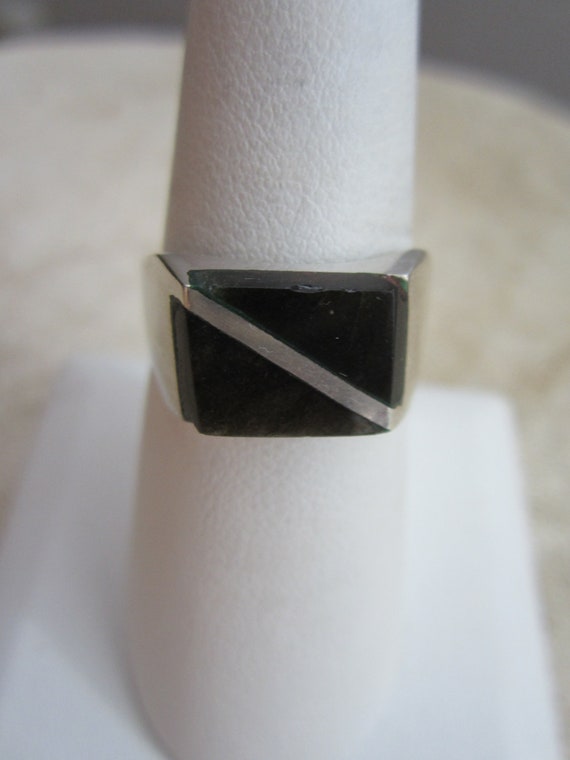Vintage Rectangular Ring - image 1