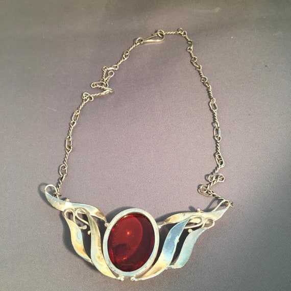 Statement Baltic Amber Necklace - image 3