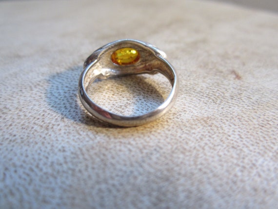 Elegant Baltic amber ring - image 3