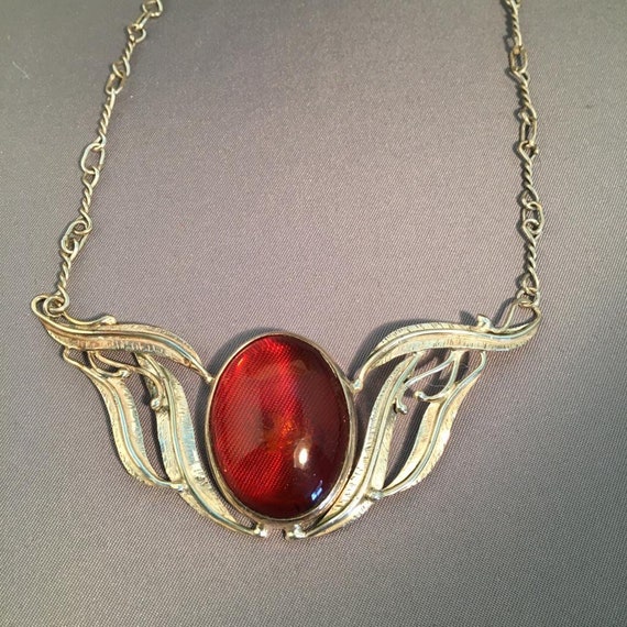 Statement Baltic Amber Necklace - image 4