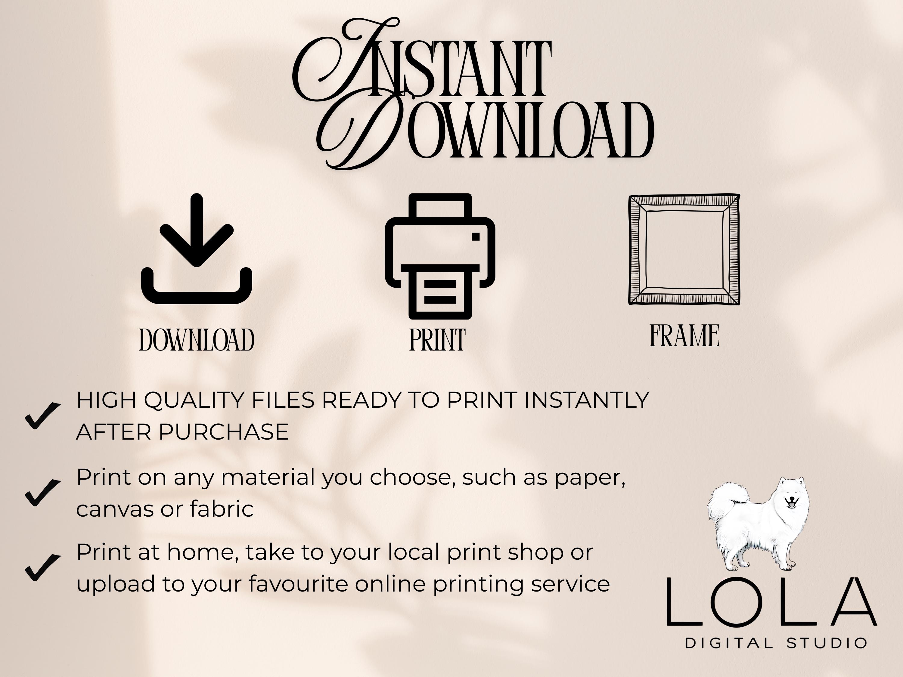 Black and White Rose Art Print, Minimalist Digital Flower Poster, Monochrome Wall Decor, Modern Wall Art - Thumbnail 7