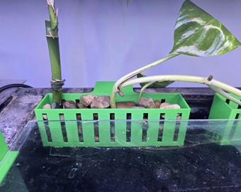 Aquaponics Plant Holder for Large / Full Plants | Nitrate-reducing planter for aquariums and fish tanks