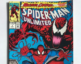 Spider-man Unlimited #1 Maximum Carnage  (1993, VF/NM Condition, Marvel Comic Book)