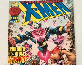 X-men - 65 - First Appearance of Prime Sentinels Bastion - Zero Tolerance (Carlos Pacheco, Comics, VF/NM Condition, Uncanny X-men 97, 1995)