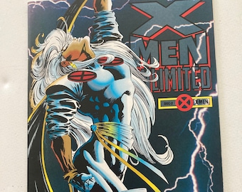 X-men Unlimited 7 - John Romita Jr, Tim Sale - Storm, Gambit and Jean Story (New Mutants, Marvel Comic Book, VF/NM, Hot Issue, Storm)
