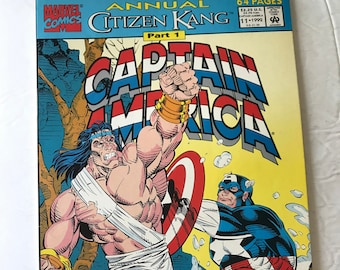 Captain America Årsutgåva 11: Citizen Kang Del 1 Serietidning (VF/NM)