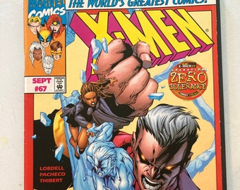 X-men - 67 - Bastion - Zero Tolerance (Carlos Pacheco, Comics, VF/NM Condition, Uncanny X-men/X-men 97, 1995)